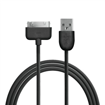 Data Cable iPod / iPhone / iPad Black - From Puro