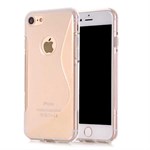S-line Silicone Cover for iPhone 7 Plus / iPhone 8 Plus-Transparent
