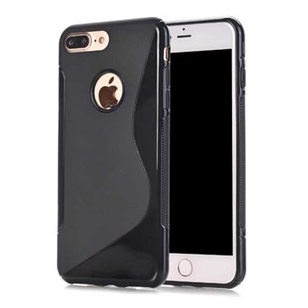 S-line silicone cover for iPhone 7 Plus / iPhone 8 Plus - Gray