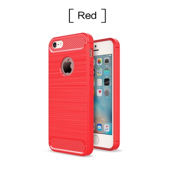 Best winner plastic & silicone cover for iPhone 5 / 5S / SE - Red