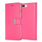 Mercury Leather Case for iPhone 7 Plus / iPhone 8 Plus - Magenta