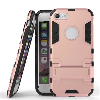 TPU and Plastic Cover for iPhone 7 / iPhone 8 - Rose Gold