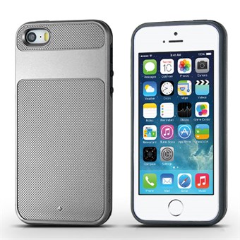 Caseology plastic and silicone cover for iPhone 5 / 5S / SE - Gray