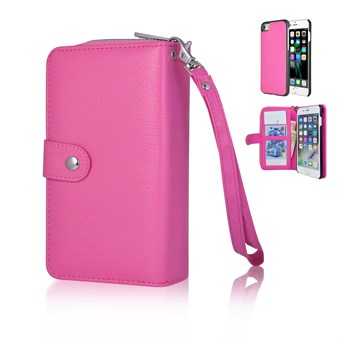 Functional case with removable cover for iPhone 7 / iPhone 8 - Magenta