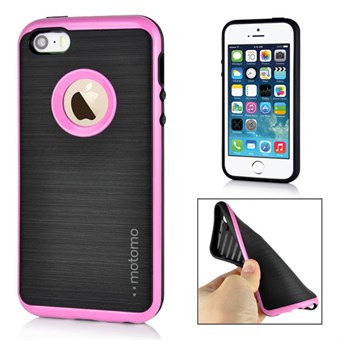 Motomo smart silicone cover for iPhone 5 / iPhone 5S / iPhone SE 2013 - Pink
