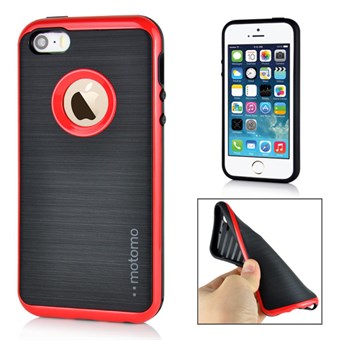 Motomo smart silicone cover for iPhone 5 / 5S / SE - Red