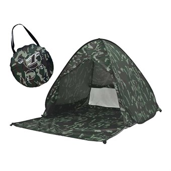 Pop-up Tent Waterproof for Beach / Festival 150 X 165 X 100 cm - Military