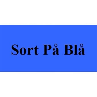 Dymo D1 Tape 6 mm - Black on Blue (43616)