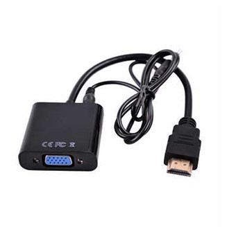 HDMI to VGA Adapter - 1080P w / Minijack cable