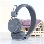Wireless super sound headphones incl. FM Radio / Memory Card - Gray