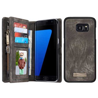 CaseMe Flap Wallet for Samsung Galaxy S7 Edge - Black