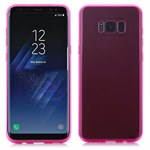 Glory Silicone Cover for Samsung Galaxy S8 - Pink Red