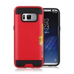 Cool slide cover in TPU and plastic for Samsung Galaxy S8 - Red