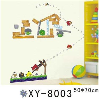 TipTop Wallstickers Funny Angry Birds Design