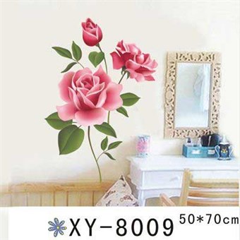 TipTop Wallstickers Attractive Pink Peony