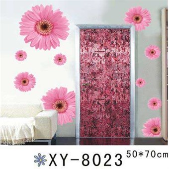 TipTop Wallstickers Pink Sunflowers Theme Design