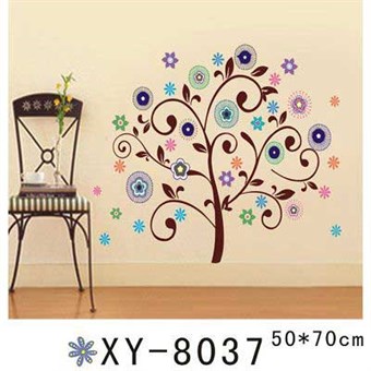 TipTop Wallstickers Unique Colorful Tree Design Wall Decals