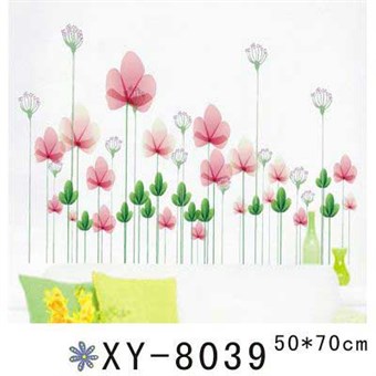 TipTop Wallstickers Shiny Flowers Style Decoration