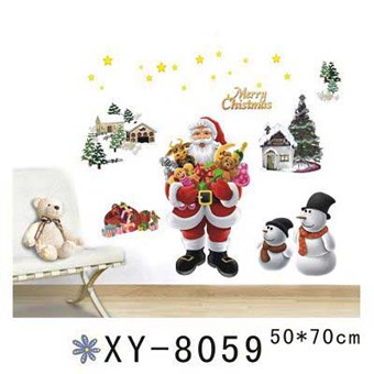 TipTop Wallstickers Father Christmas and Snowmen