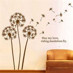 TipTop Wallstickers Dandelion Design Decoration