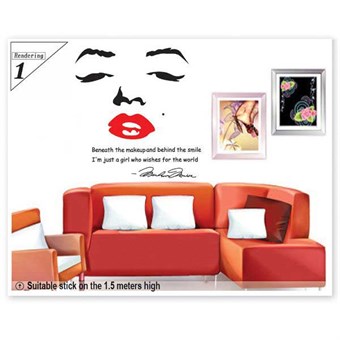 TipTop Wallstickers Marlene Monroe Design Decoration