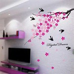 TipTop Wallstickers Blossomy Flowers Tree