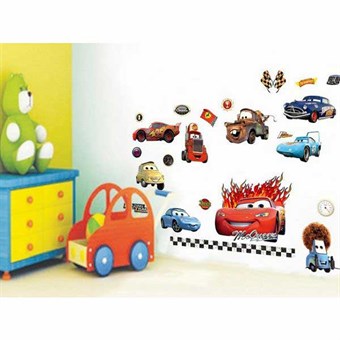TipTop Wallstickers Cartoon Cars-PLEX Theme
