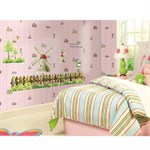 TipTop Wallstickers Windmills and the Fence