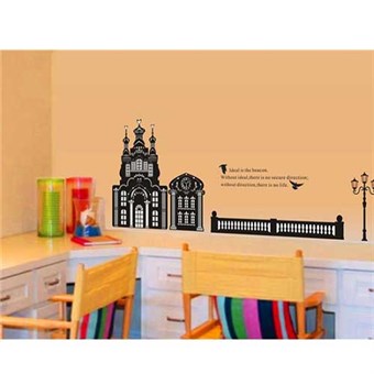 TipTop Wallstickers Castle Pattern