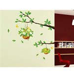 TipTop Wallstickers Beautiful Branches & Flower Baskets Design