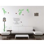 TipTop Wallstickers Cute Flying Bird Print