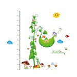 TipTop Wall Sticker Decal Sticker with Green Beans & Cirrus 60x90 cm