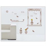 TipTop Wallstickers AY Window Potted Print