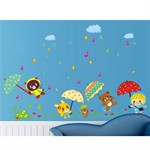 TipTop Wallstickers Kids Boys Girls Babies Nursery Room Animals Cartoon Pattern