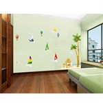 TipTop Wallstickers Beautiful Sandbeach and Coconut tree