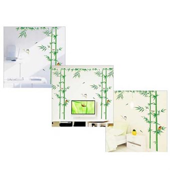 TipTop Wallstickers Bamboo and Birds Design Wall Decoration