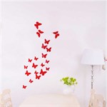 TipTop Wall Stickers Decals Stickers 5.5x8x10cm (Red A)