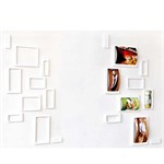 TipTop Wall Stickers Decor Wall Sticker 19.7x13.5cm (White)