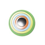 TipTop Wall Stickers Decor Wall Decal Stickers 16x16cm (Purple)