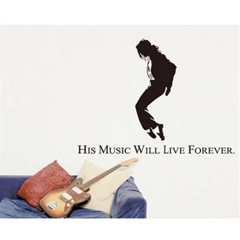 TipTop Wallstickers Michael Jackson Figure