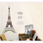 TipTop Wallstickers Eiffel Tower & Arc de Triumph Removable