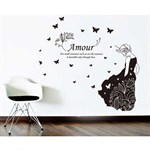 TipTop Wallstickers A Sweet Girl or Black Skirt
