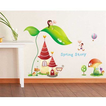 TipTop Wallstickers Castle Garden KIDS Home Decorations