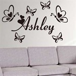 TipTop Wallstickers Aihley Butterfly Design House Decoration