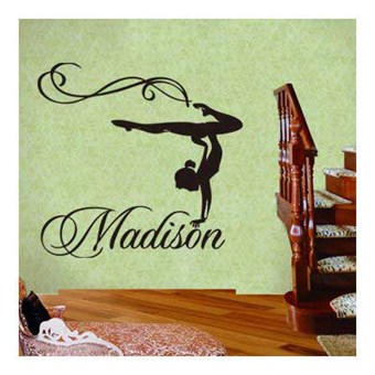 TipTop Wallstickers Beautiful Dancer Pattern Mural
