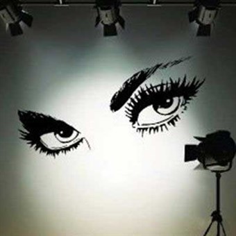 TipTop Wallstickers Audrey Hepburn Sexy Eyes