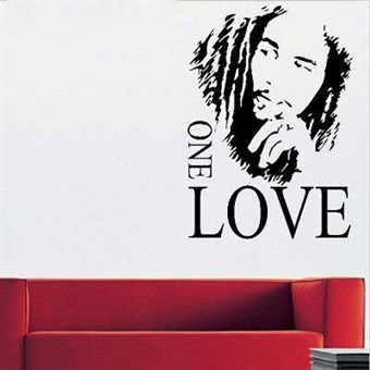 TipTop Wallstickers Quote Wall Decals Bob Marley