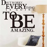 TipTop Wallstickers Inspiring Words Pattern