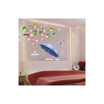 TipTop Wallstickers New arrived Umbrella and Flower