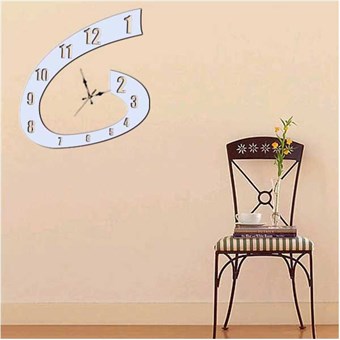 TipTop Wallstickers Streamer Clock